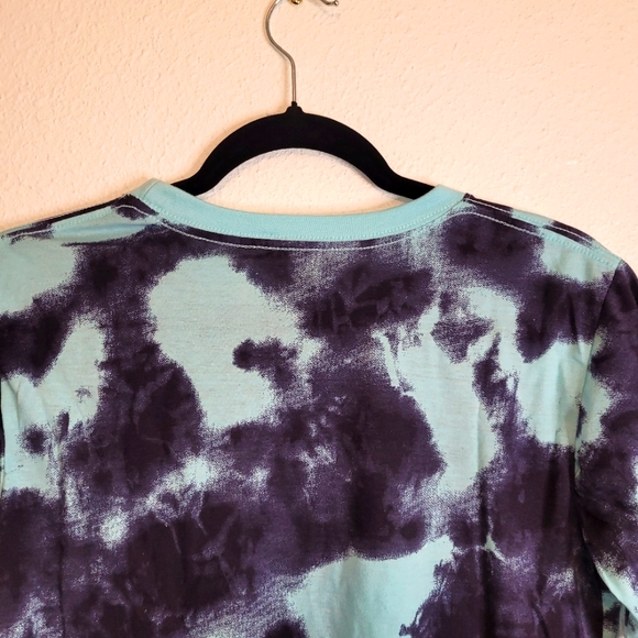 Hurley Blue Print Pattern SS Big Boy Top Tee T-Shirt Size L (Ages 12-13) BlueNWT - Picture 4 of 10